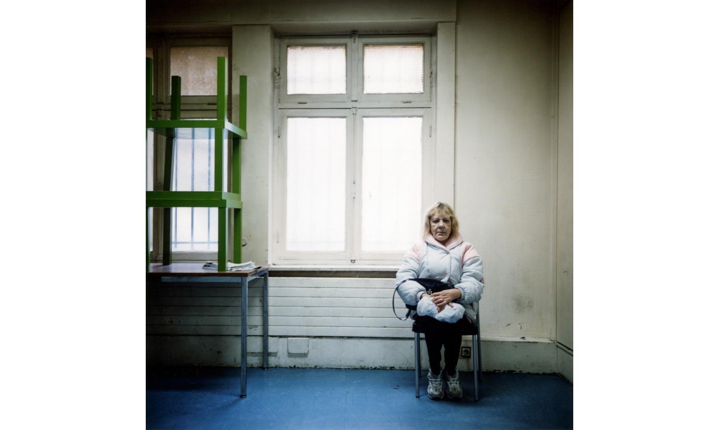 Portraits on assignent Marie-Thérèse, homeless in an urgency accommodation center / Marie-Thérèse, sans domicile dans un centre d'hébergement d'urgence