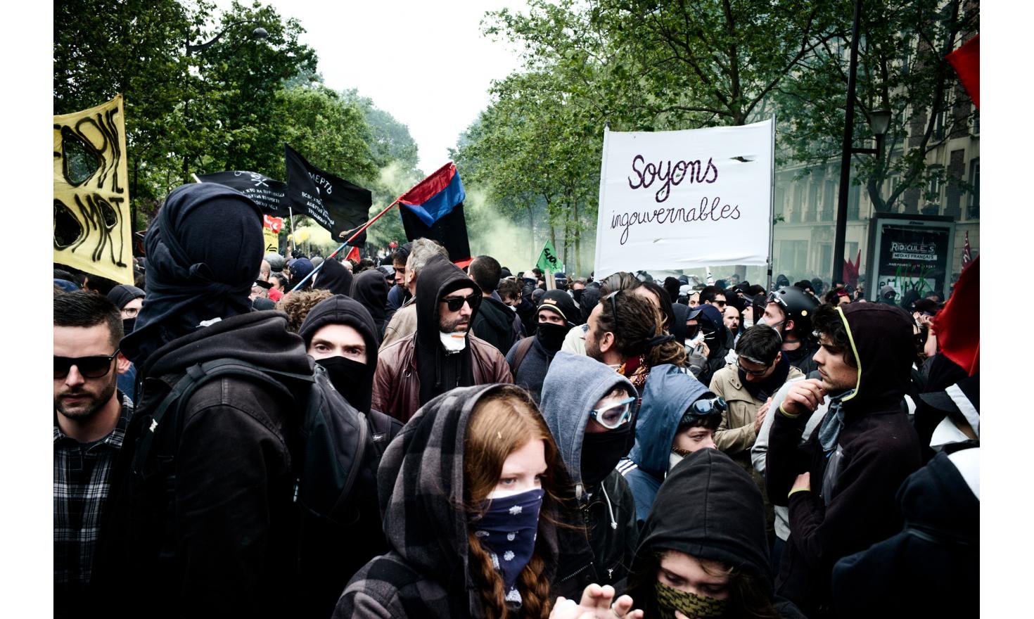 News / Paris spring demonstrations Against the new labour law reform project