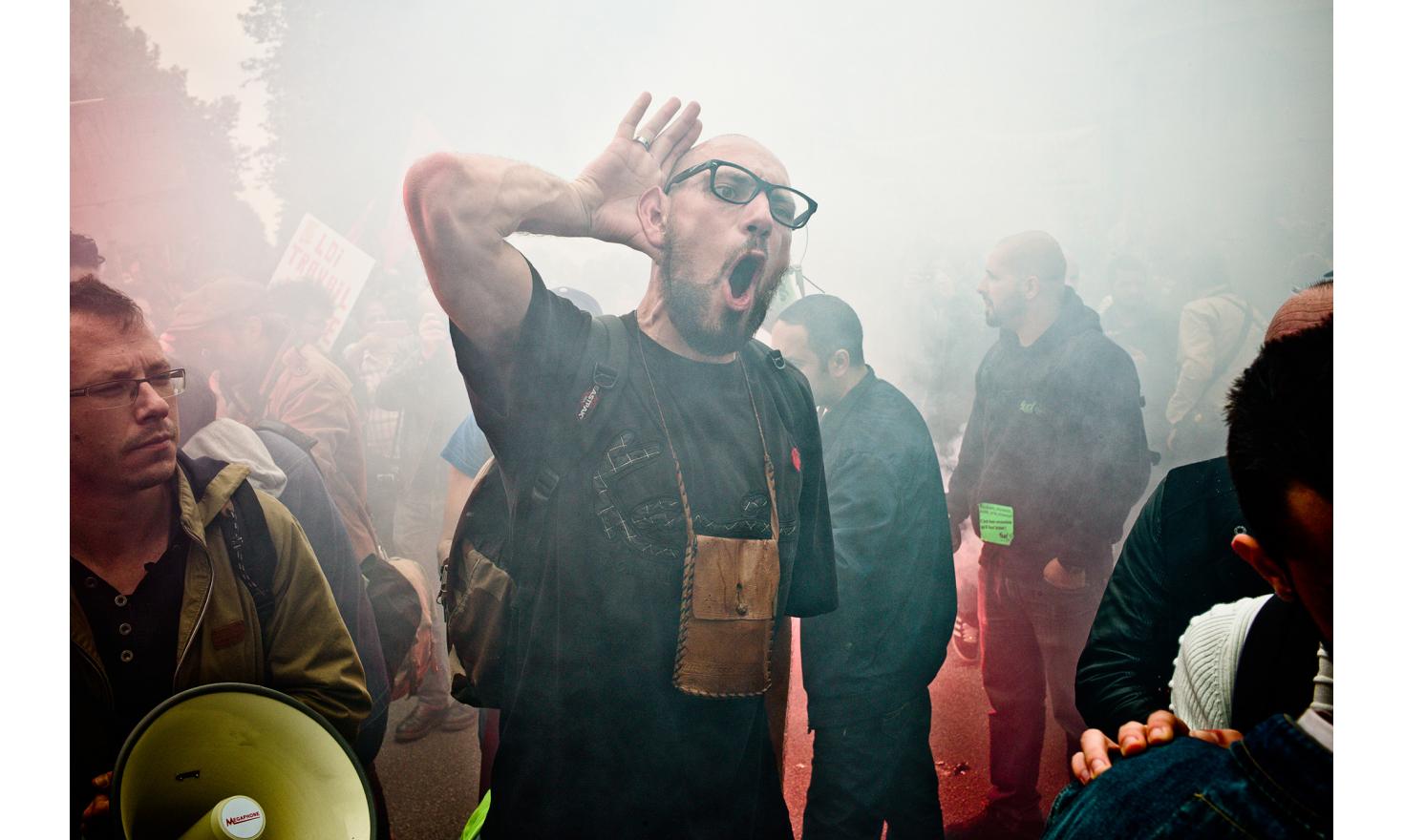News / Paris spring demonstrations Against the new labour law reform project