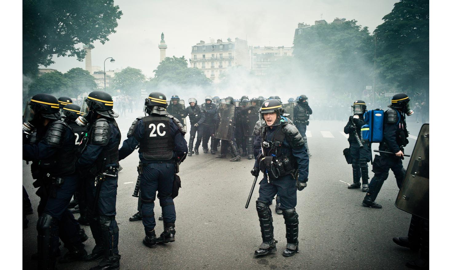News / Paris spring demonstrations Against the new labour law reform project