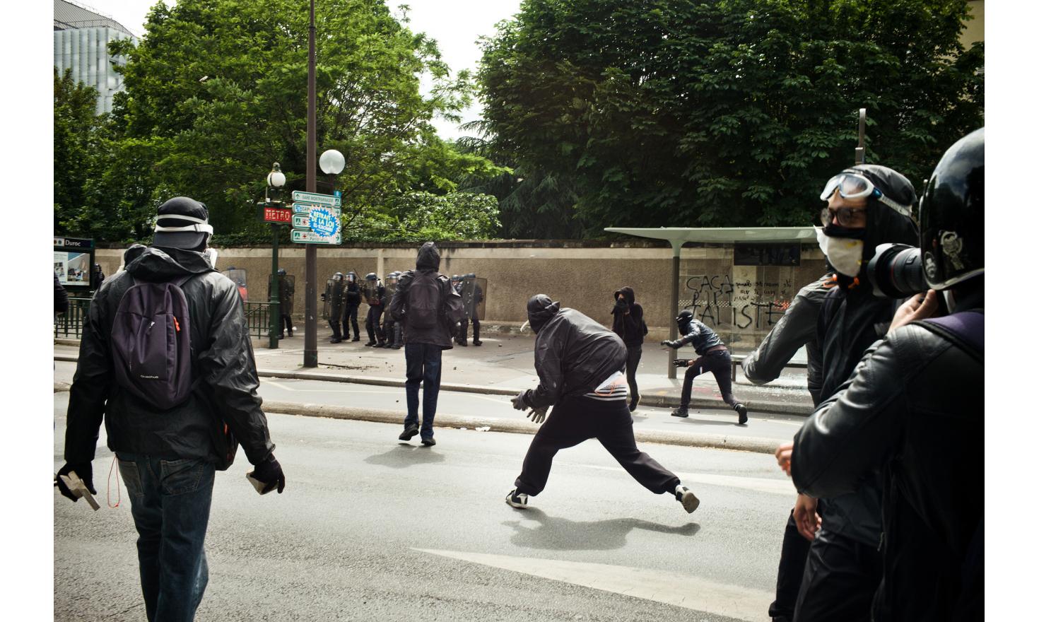 News / Paris spring demonstrations Against the new labour law reform project