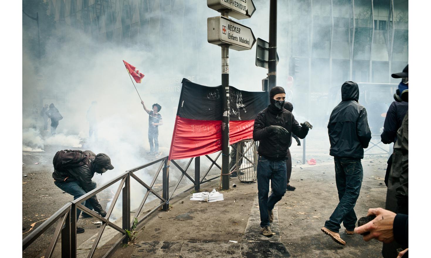 News / Paris spring demonstrations Against the new labour law reform project