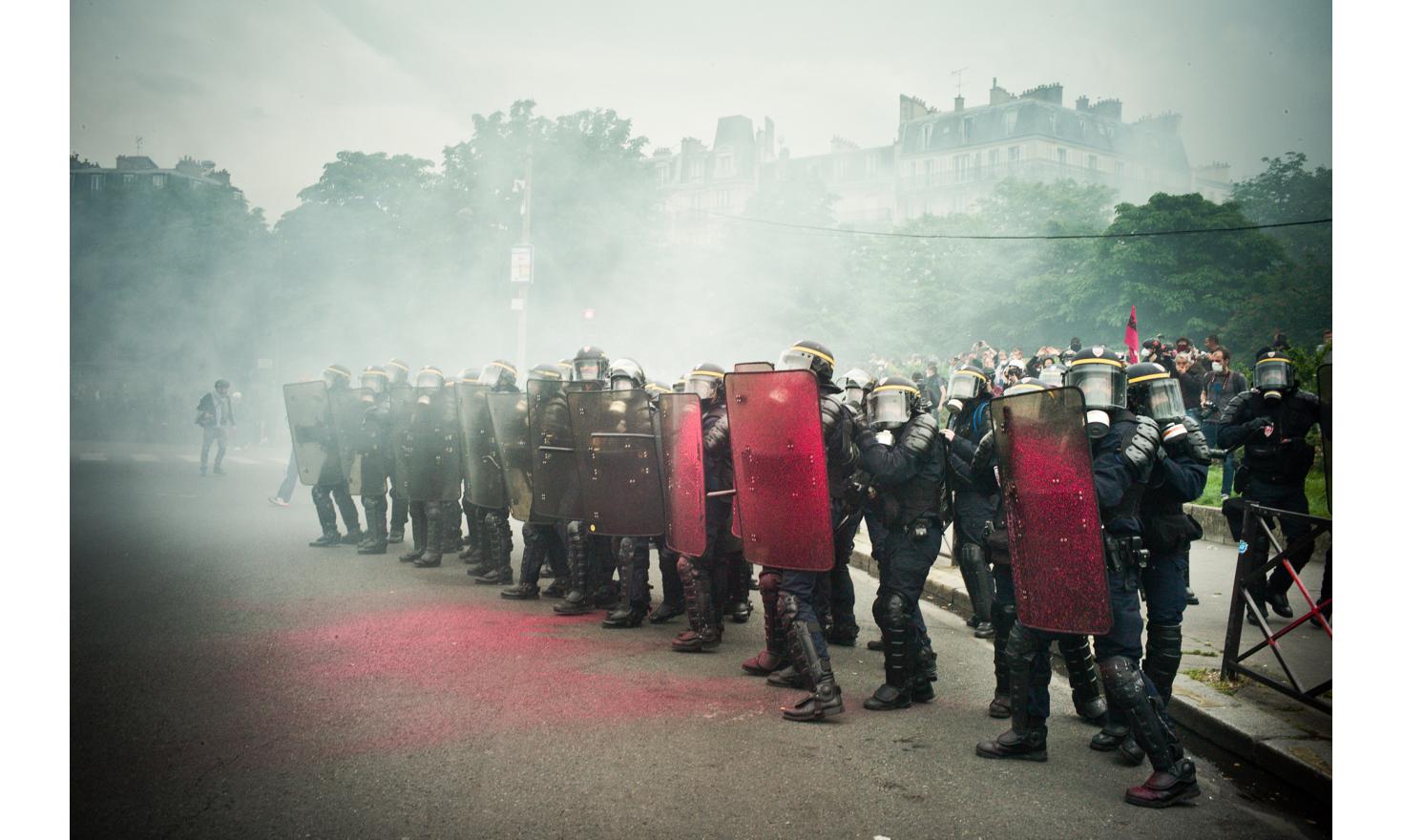 News / Paris spring demonstrations Against the new labour law reform project