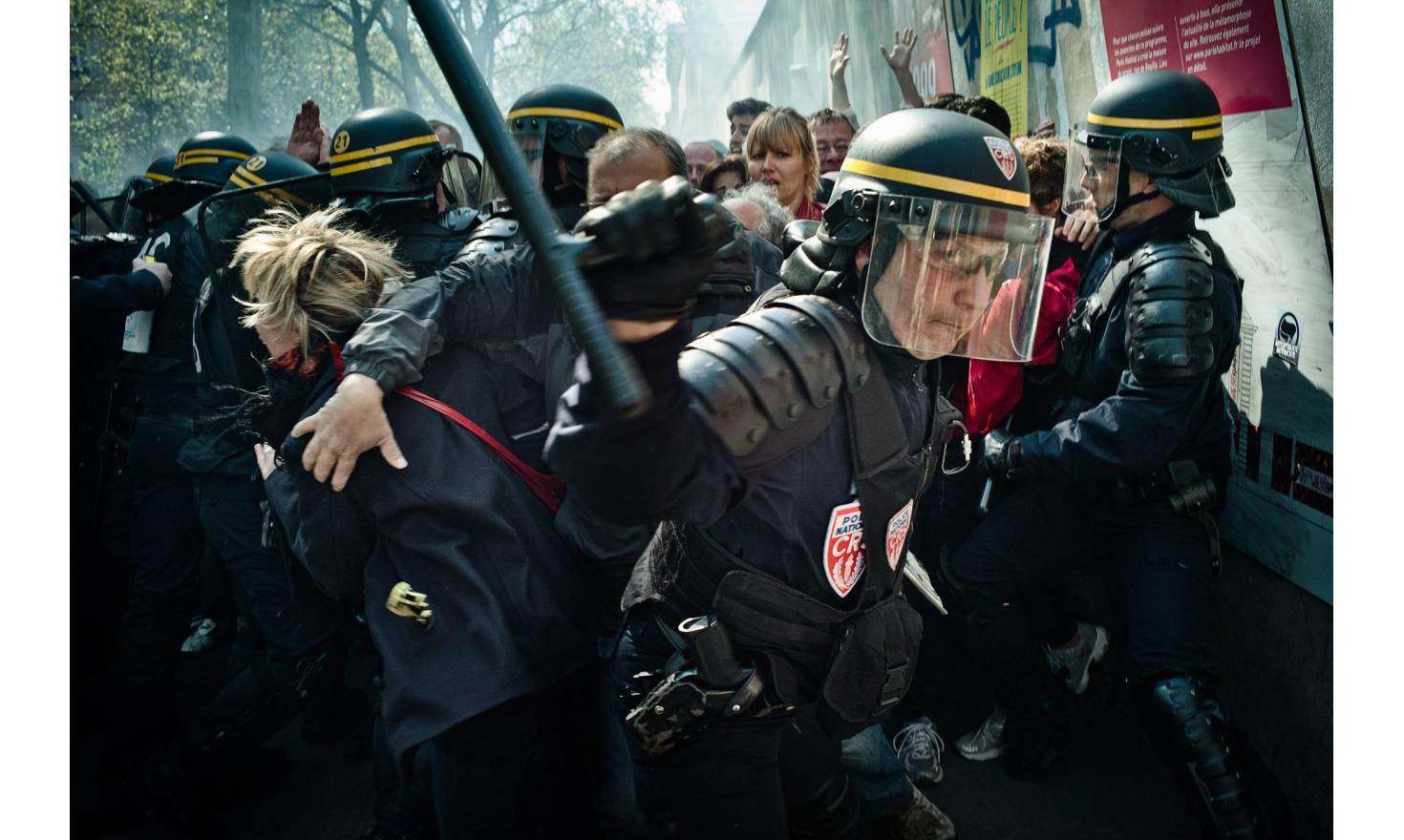 News / Paris spring demonstrations Against the new labour law reform project
