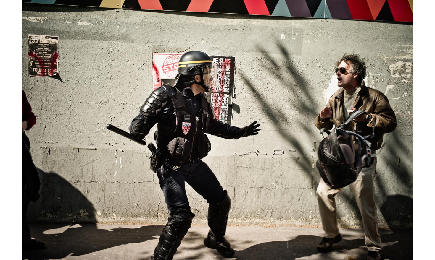News / Paris spring demonstrations Against the new labour law reform project