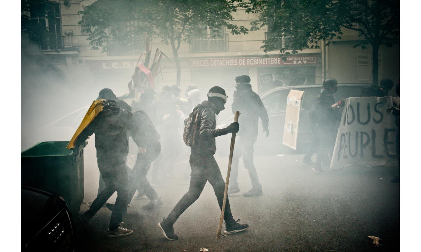 News / Paris spring demonstrations Against the new labour law reform project