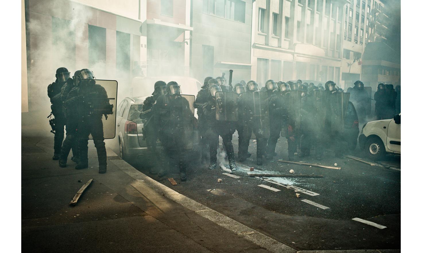 News / Paris spring demonstrations Against the new labour law reform project
