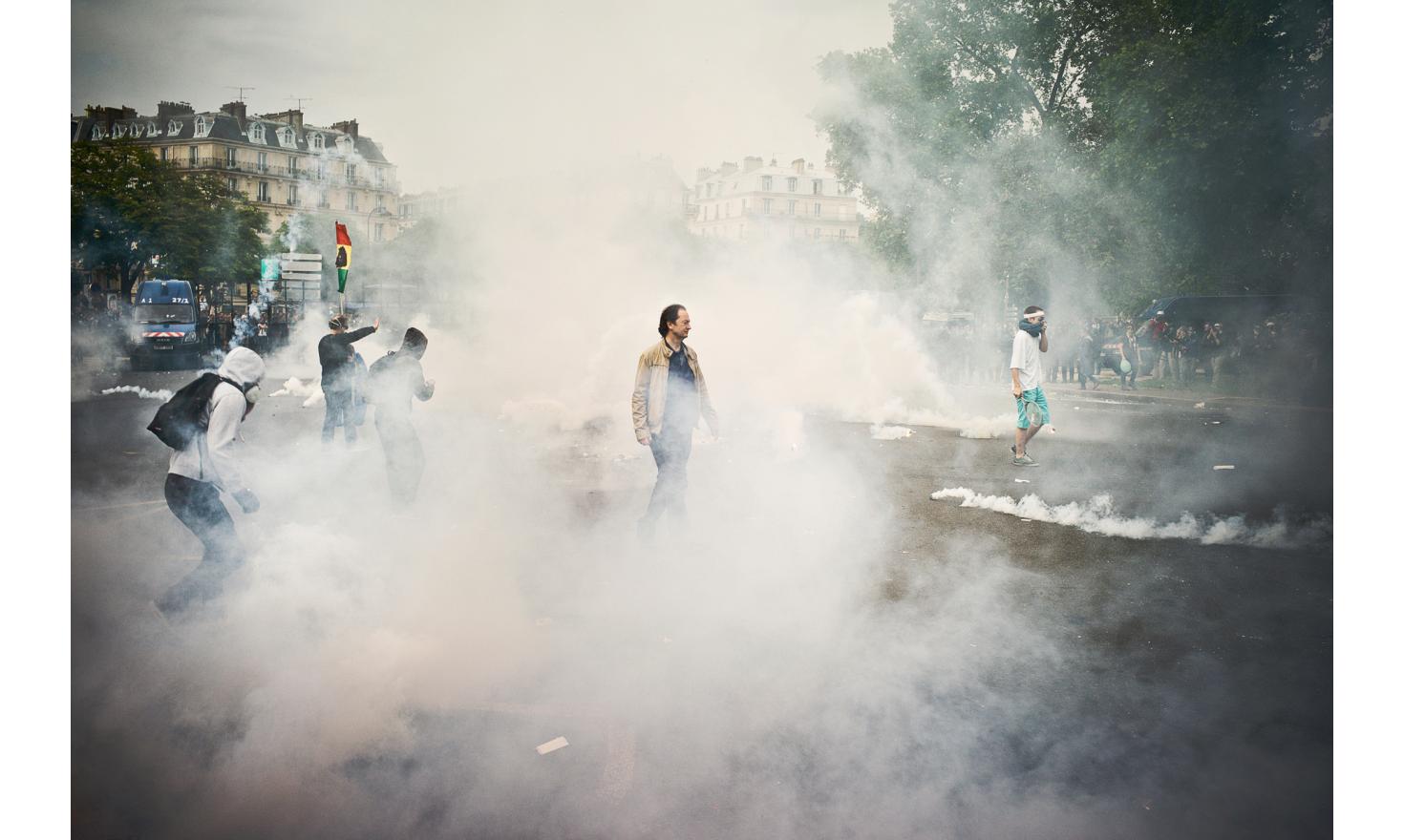 News / Paris spring demonstrations Against the new labour law reform project