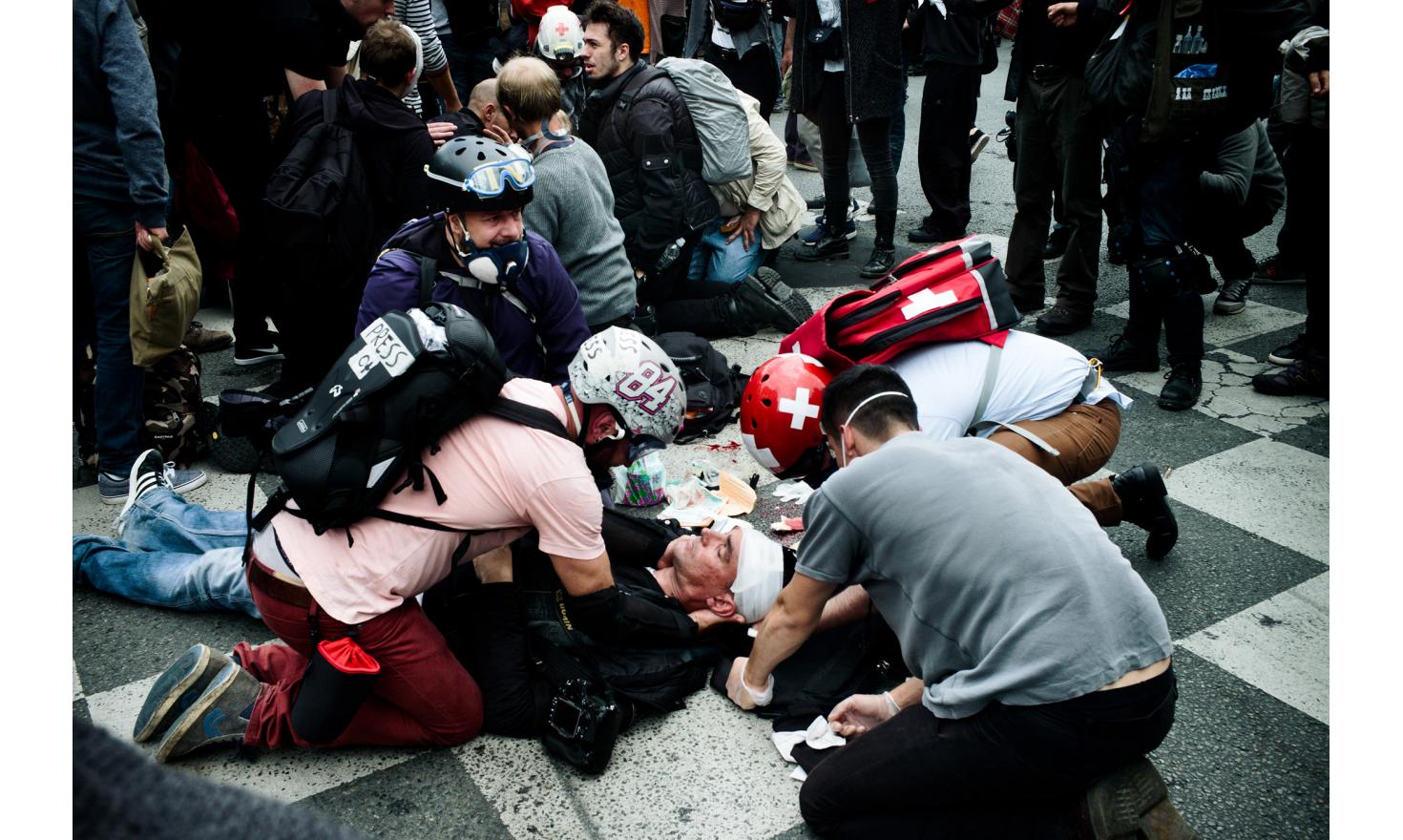 News / Paris spring demonstrations Against the new labour law reform project