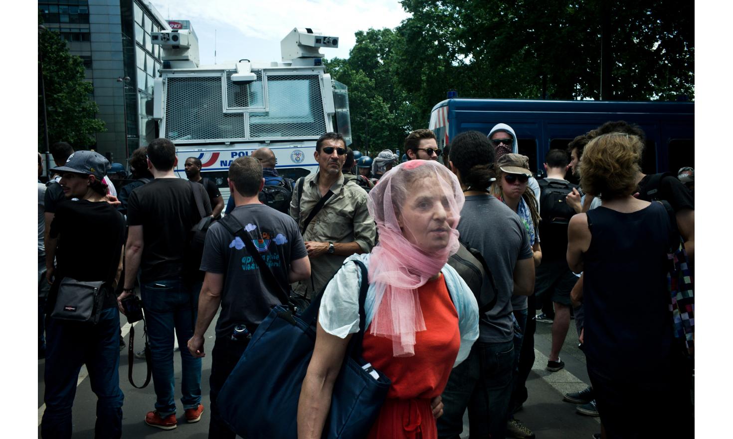 News / Paris spring demonstrations Against the new labour law reform project