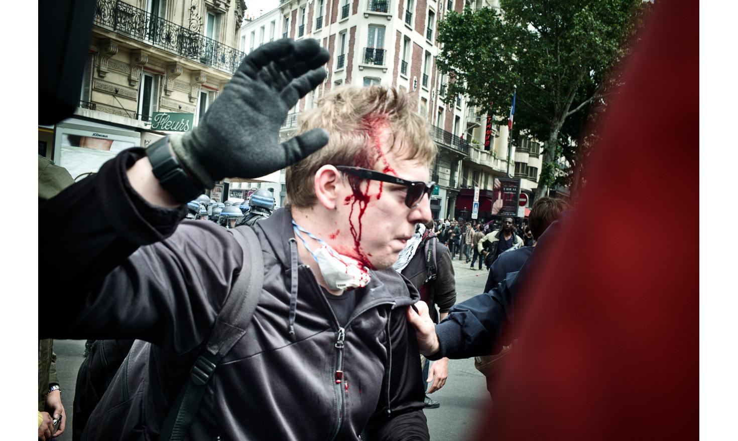 News / Paris spring demonstrations Against the new labour law reform project