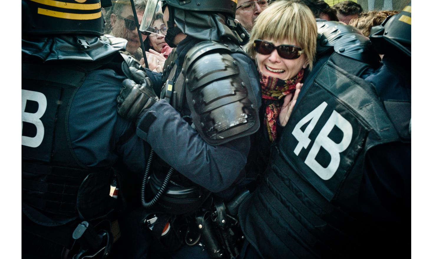 News / Paris spring demonstrations Against the new labour law reform project