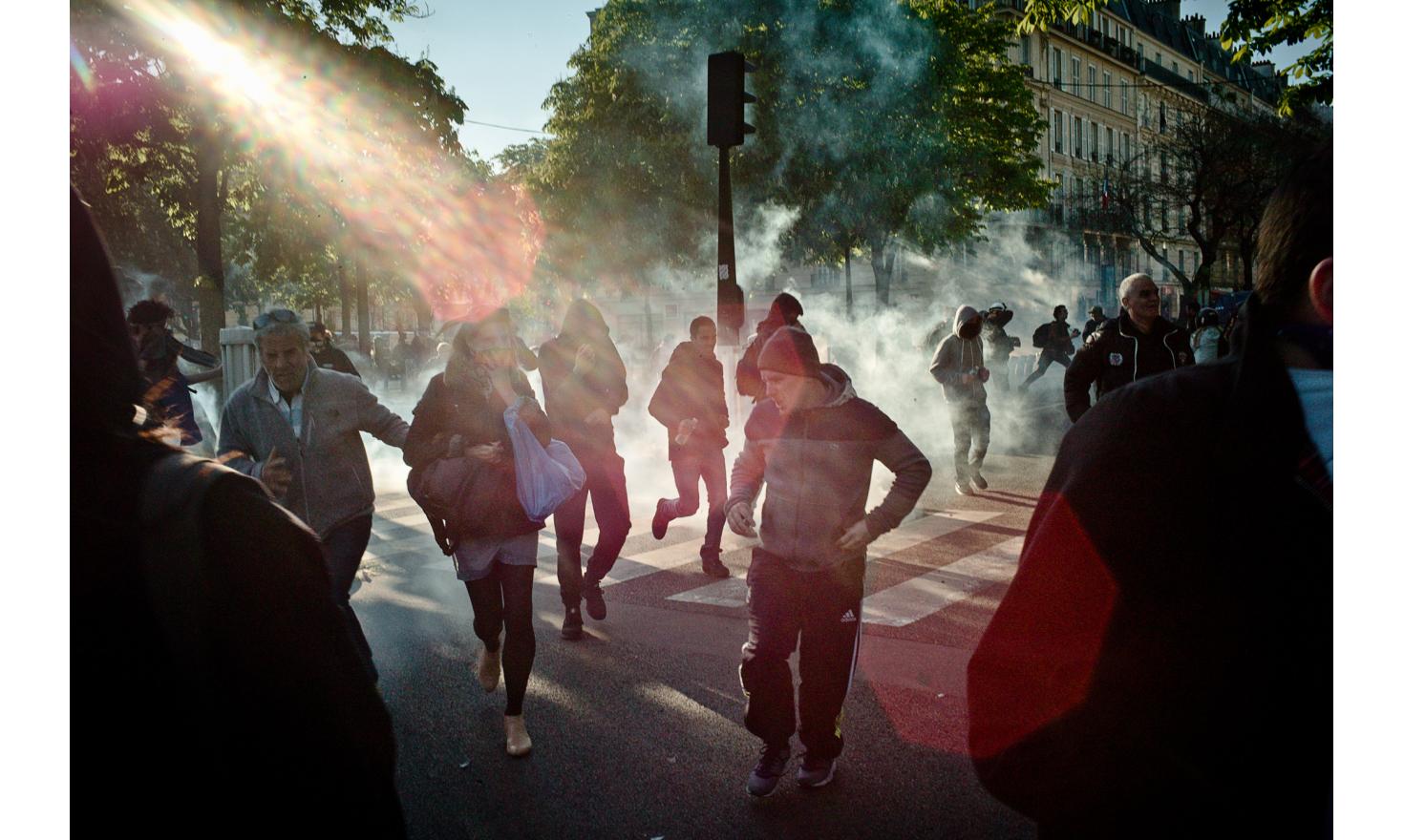 News / Paris spring demonstrations Against the new labour law reform project