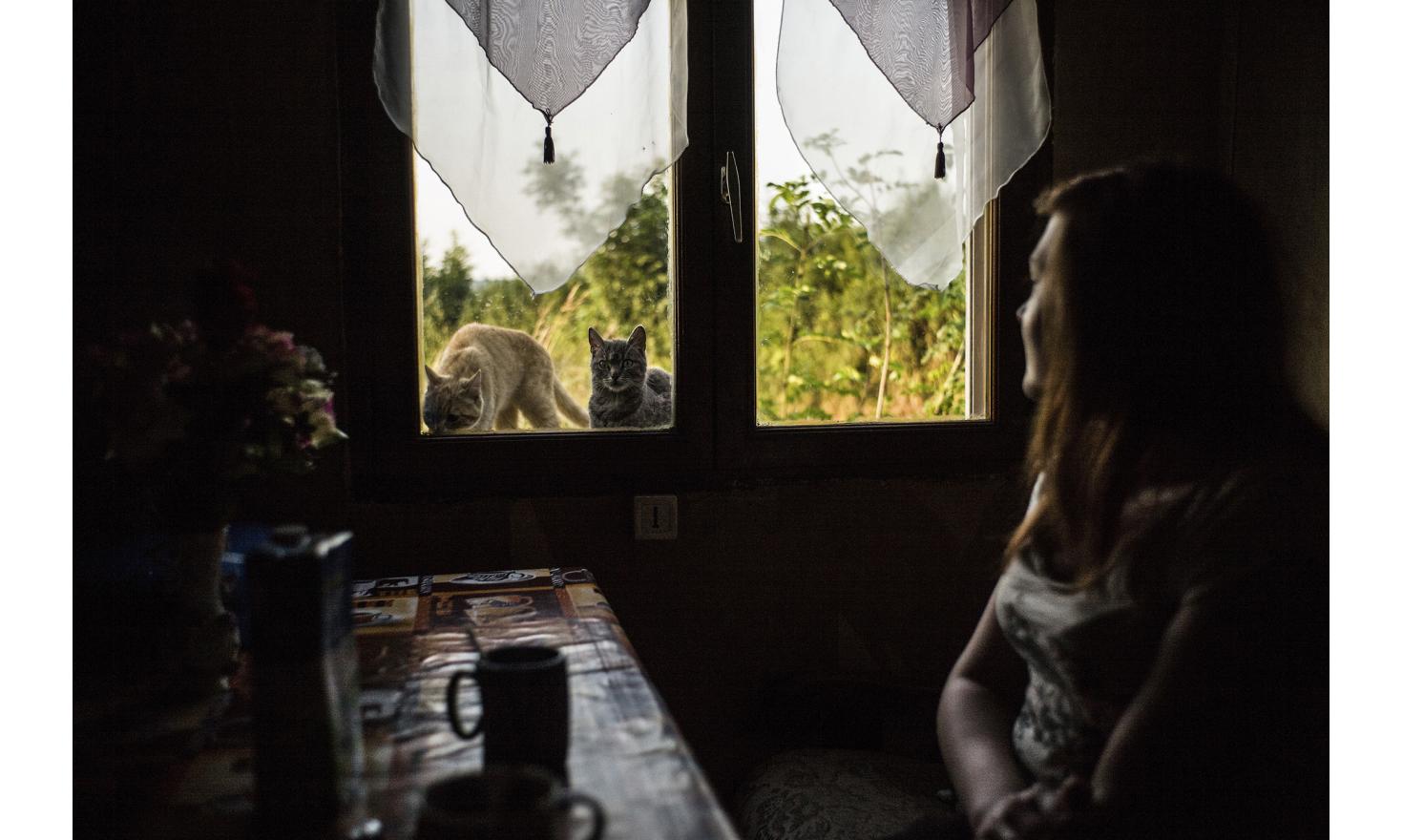 ©Ulrich Lebeuf / M.Y.O.P Amandine, in the kitchen.