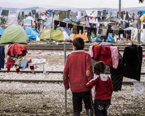 Idomeni refugees camp (macedonian border) 